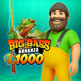 Illustrasjon av Big Bass Bonanza i spillbiblioteket hos Kitsune