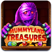 Illustrasjon av Mummyland Treasures i spillbiblioteket hos Kitsune