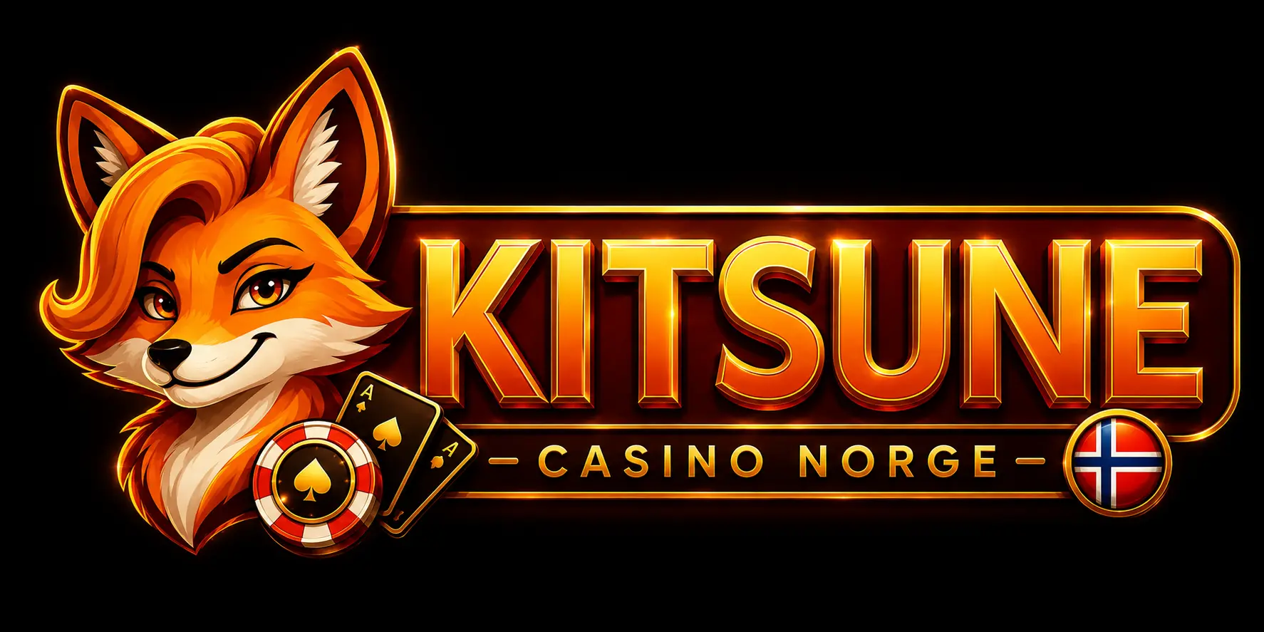 Revesymbolet i Kitsune Casino-logoen