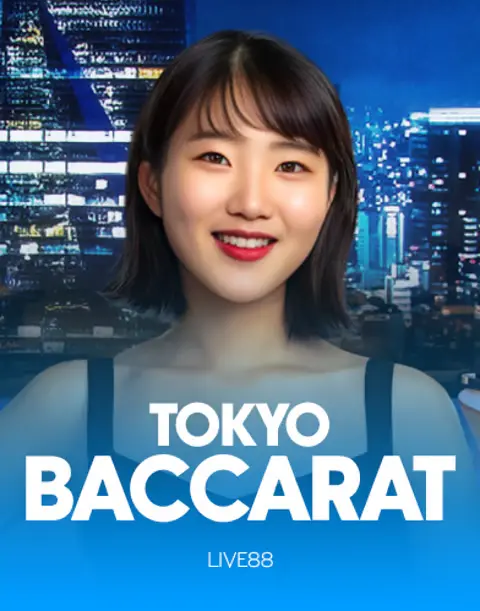 Forhåndsvisning av Tokyo Baccarat i liveområdet hos Kitsune